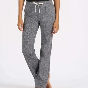 Vuori Gray Heathered  Halo Essential Wideleg Pants Small